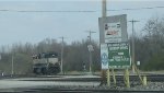 BNSF yard sign